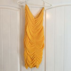 Yellow Club Dress